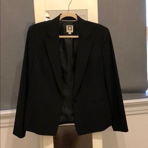 Anne Klein Black Blazer - 14